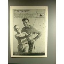 1967 Abex Corporation Ad w/ Golfer Julius Boros