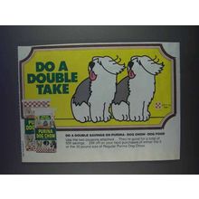 1980 Purina Dog Chow Ad - Do a Double Take