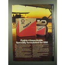 1984 Shell Pydrin 4 Insecticide Ad - Formulated for ULV