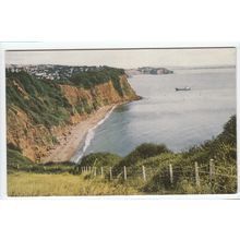 Ness Cove Devon Postcard 348