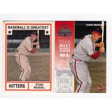 2003 Donruss Champions Stan Musial card #247 plus bonus - Cardinals