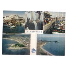 multiview, LE GUILVINEC, BRITTANY, FRANCE unused vintage postcard =