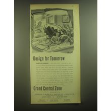 1945 Grand Central Zone Residential Area Ad - Built-in Climate