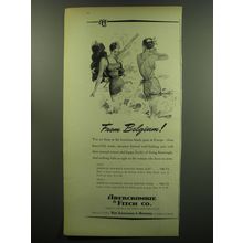 1949 Abercrombie & Fitch Bathing Suits Ad - From Belgium!