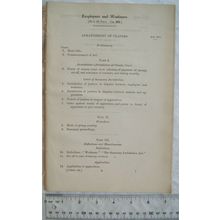 1875 Act of Parliament: dispute between employers & workmen