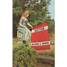 Richard Bourne Auctions Cape Cod USA Statue Advertising Postcard