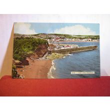 FAIRY COVE, PAIGNTON, DEVON used postcard by Harvey Barton 1964 pm =