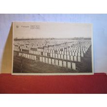 WW1 ENGLISH WAR CEMETERY, POELCAPELLE, BELGIUM unused antique postcard =