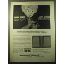 1960 Stromberg-Carlson Stereos Ad - Stromberg-Carlson isolates speaker systems