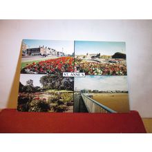 multview, ST. ANNE'S, LANCASHIRE. used postcard by Heritage cards =