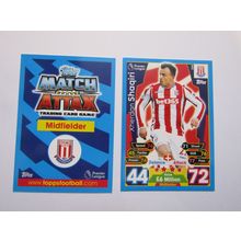 264. Xherdan Shaqiri - Stoke City - Match Attax 2017/18 Football Card EF1