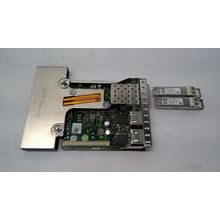 Dell 0165T0 Broadcom 57800S Quad Port SFP+2x10GbE RJ45 NIC Daughter Card w/2 SFP