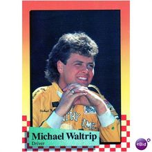 1989 Maxx Preview Michael Waltrip #8