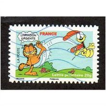 FRA 2008(55c) 'GARFIELD- KICKING ODIE ' FINE USED (EBID20840)