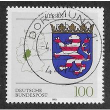 GER 1993 100pf 'HESSEN' FINE USED (EBID62-958)