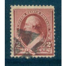 Used 219D 2c George Washington Just Clears Nice Cnx M02013