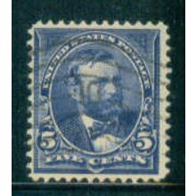 Used 281 5c Ulysses S. Grant Just Clears M05041