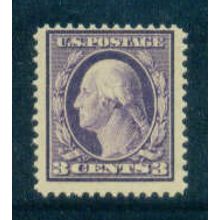 376 3c George Washington Just Clears MNH C1431