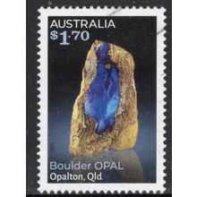 AUSTRALIA: 2025, $1.70 BOULDER OPAL DOMESTIC, USED SHEET PERF STAMP. 380/1