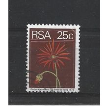 SouthAfrica.SG360 25c Barberton Daisy.Fine Used.Sep25h