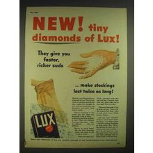 1948 Lux Detergent Ad - Tiny Diamonds