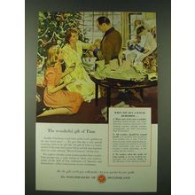 1948 The Watchmakers of Switzerland Ad - The wonderful gift of time