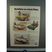 1972 Ford Pinto Sprint Option, Wagon, Runabout Car Ad