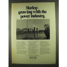1972 Marley Cooling Towers Ad - Power Industry