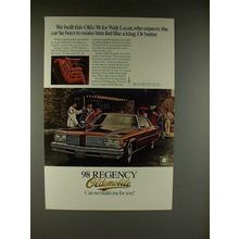 1976 Oldsmobile 98 Regency Car Ad - King or Better