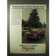 1976 Oldsmobile Cutlass S Car Ad - Turn Some Heads
