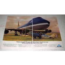 1979 KLM Airline Ad - Modern Aircraft