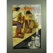 1981 Booth's High & Dry Gin Ad - That's the Spirit