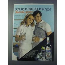 1981 Booth's Gin Ad - That's the Spirit