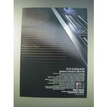 1989 Kenmore Induction Cooktop Ad - You're looking at the greatest invention