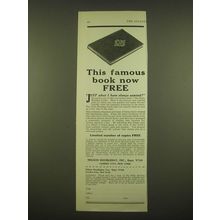 1924 Nelson Doubleday, Inc. Ad - This famous book now free