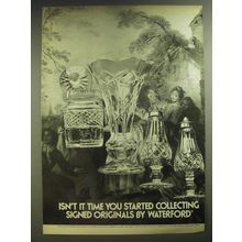 1974 Waterford Crystal Ad - Isn't it time you started collecting