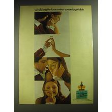 1974 Prince Matchabelli Wind Song Perfume Advertisement