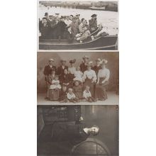 German Social History Boat Trip incl Bad Oeynhausen Postcard s