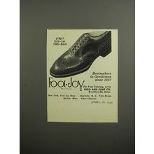 1952 Foot-Joy Street Shoes Ad - Street 7070-Tan 7069-Black