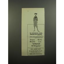 1954 The Remarkable Mr. Pennypacker Play Ad - An uproarious show