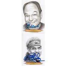 CHEECH MARIN & TOMMY CHONG AUTOGRAPHED FAMOUS COMEDY DUO IN RECORDS AND FILMS