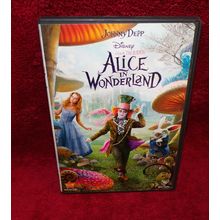 (DVD CASE ONLY)2010 DISNEY- ALICE IN WONDERLAND- RATED-PG