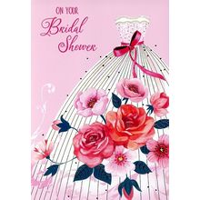 On Your Bridal Shower - Bridal Shower Greeting Card - 6013