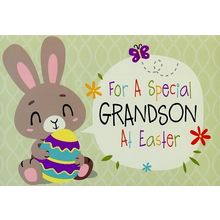 For A Special Grandson At Easter - Easter Greeting Card - 26463