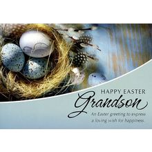 Happy Easter Grandson - Easter Greeting Card - 22743
