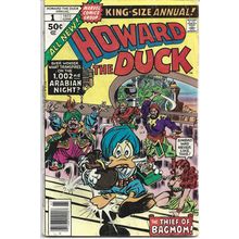 MARVEL COMICS - 30 CENT COVER -HOWARD THE DUCK ANNUAL #1