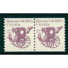 1904 10.9c Hansom Cab Very Fine MNH Dry Gum CNP Left 2 W0089