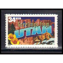 3604 34c Utah Fine MNH V2751