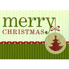 Merry Christmas - Plantable - Christmas Tree Free Greeting Card - 18902