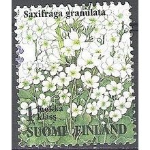 Finland 1994 Michel 1263 O Cote (2013) 1.20 Euro Plante Saxifrage granulée